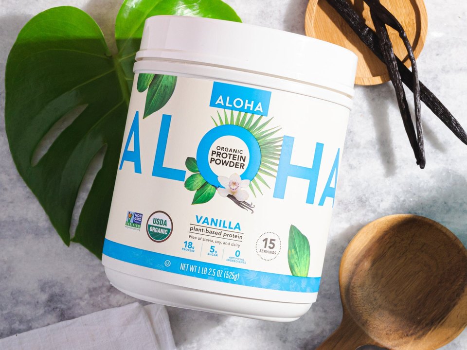 Aloha Organic Plant Based Protein — product image